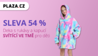 Plaza.cz -54 % na deku svítící ve tmě