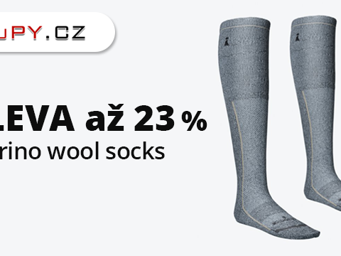 TEJPY.cz Až -23 % na merino ponožky