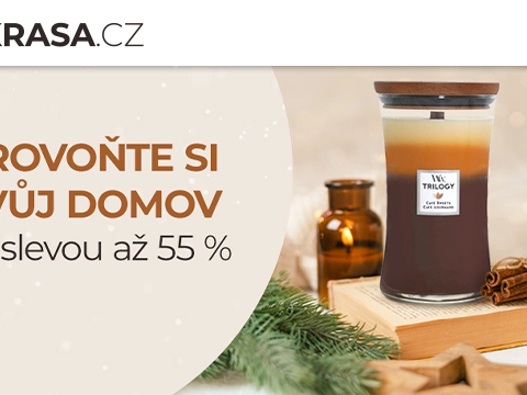 Krasa.cz Až -55 % na vůně domova