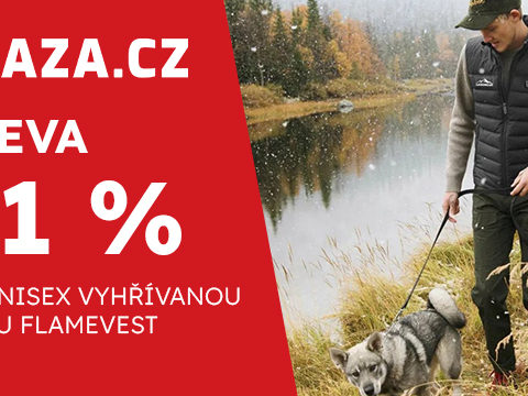 Plaza.cz -51% NA UNISEX VYHŘÍVANOU VESTU FLAMEVEST