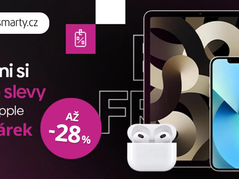 Smarty.cz Až -28 % na Apple