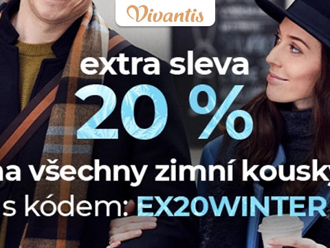 Vivantis.cz Extra sleva 20 % na zimní kousky
