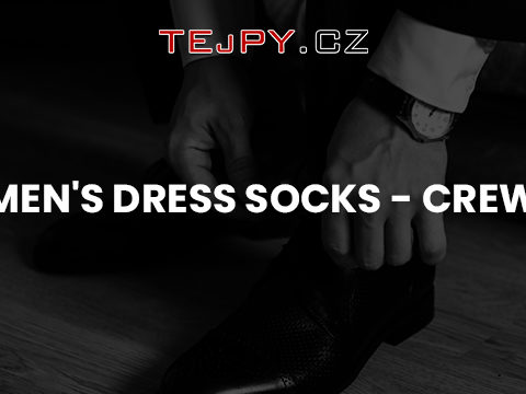 TEJPY.cz MEN'S DRESS SOCKS - CREW