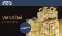 Andreashop.sk Novinka Vianočná dekorácia