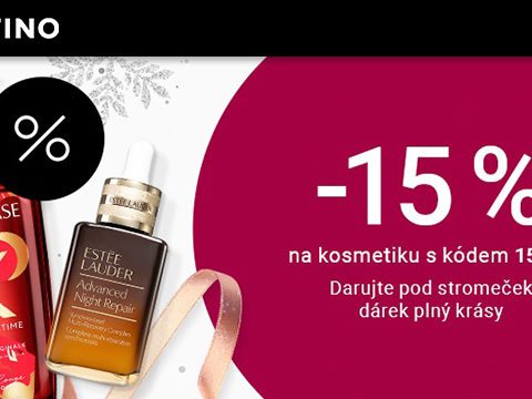 Notino.cz Sleva 15% na kosmetiku - Notino