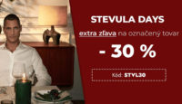 Stevula.sk Sleva 30% na Stevula Days