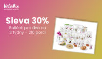 Ketomix.cz Sleva 30% na balíček pro dva na 3 týdny