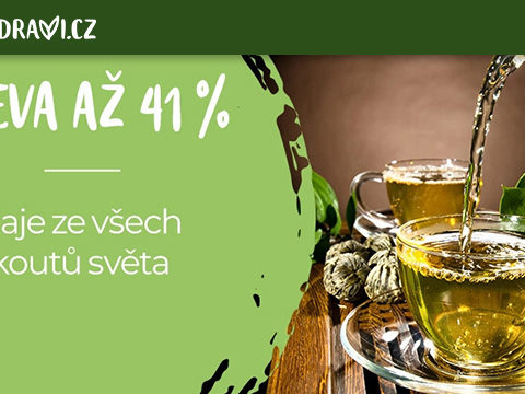 Prozdravi.cz Sleva na čaje až 41%