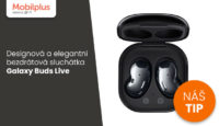 Mobilplus.cz Designová a elegantní bezdrátová sluchátka Galaxy Buds Live