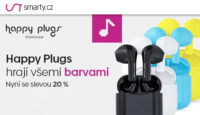 Smarty.cz Extra sleva 20% na sluchátka Happy Plugs