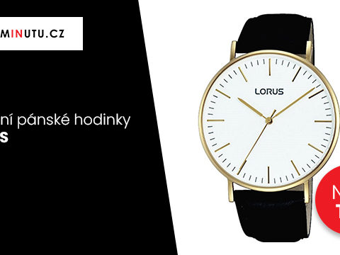 Zaminutu.cz Luxusní pánské hodinky LORUS