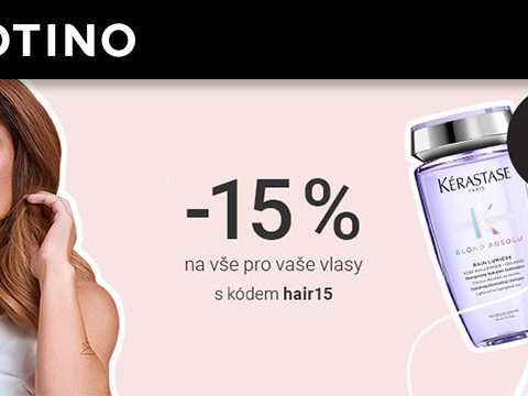 Notino.cz Sleva 15% na vlasovou péči