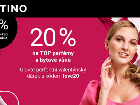 Notino.cz Sleva 20% na TOP parfémy a bytové vůně