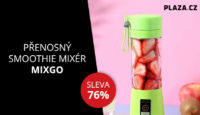 Plaza.cz Sleva 76% na přenosný smoothie mixér MixGo