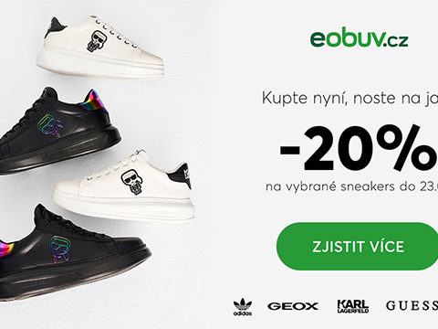 eobuv.cz -20% se slevovým kódem SNEAKERS20