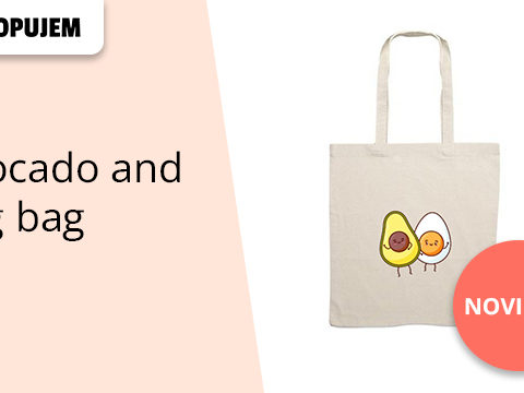 Shopujem.sk Avocado and Egg bag