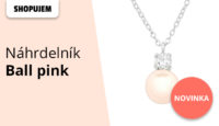 Shopujem.sk Náhrdelník Ball pink