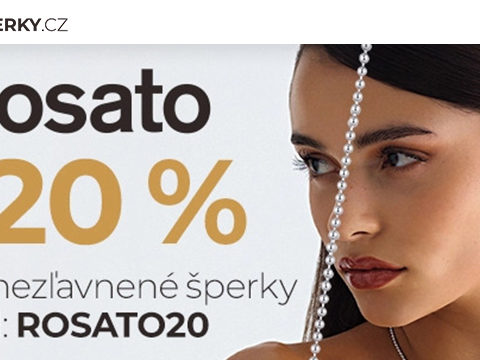 Sperky.cz Sleva 20 % - Rosato