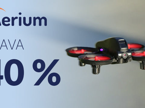 Aerium.sk Sleva 40% na dron AERIUM KFPLAN Fun F1 - 3 baterie