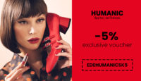 Humanic SK -5 % exclusive voucher