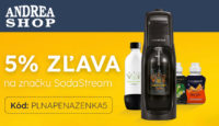 Andreashop.sk 5 % sleva na značku SodaStream