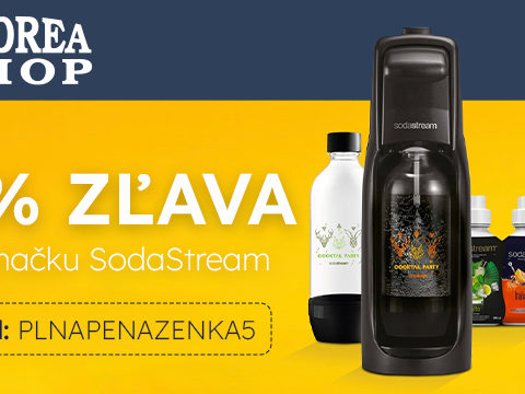 Andreashop.sk 5 % sleva na značku SodaStream