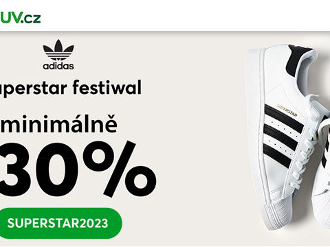 eobuv.cz Adidas Superstar festival se slevou minimálně 30%