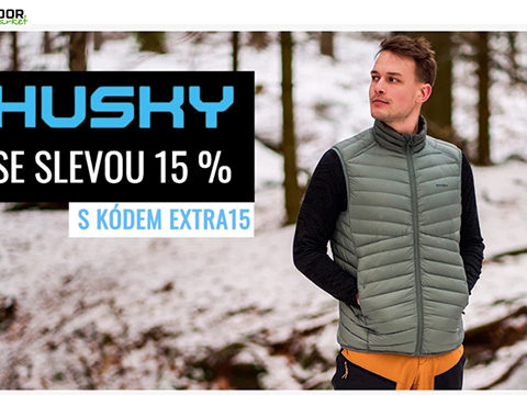 Outdoormarket.cz Extra sleva 15 % na Husky