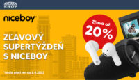 Andreashop.sk Extra zľava 20 % na značku Niceboy