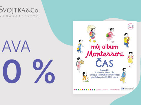 Svojtka.sk Sleva 50 % na Môj album Montessori – Čas