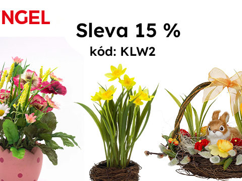 Klingel.cz 15 % voucher na Velikonoce