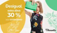 Vivantis.sk Extra zľava 30 % na Desigual