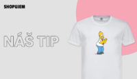 Shopujem.sk Pánské tričko - Homer
