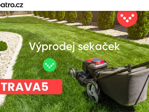 Patro.cz Sleva 5 % na dokonale upravený trávník