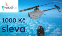 Vzdusin.cz 1000 Kč sleva na RC vrtulník AERIUM C127 GPS 720P šedý