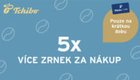 Tchibo.cz - bonus/cashback 5x více zrnek za nákup
