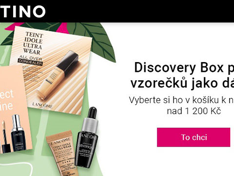 Notino.cz Discovery box při nákupu nad 1200 Kč