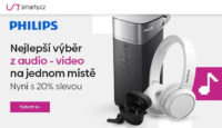 Smarty.cz Extra zľava 20 % na Audio Philips