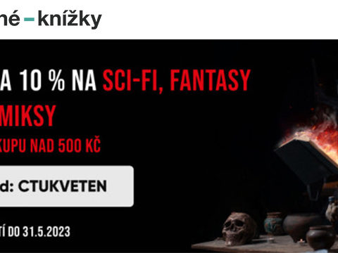 Levné-knížky.cz Sleva 10 % na Fantasy