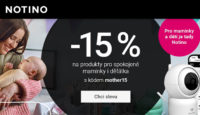 Notino.cz Sleva 15 % pro spokojené maminky a děťátka