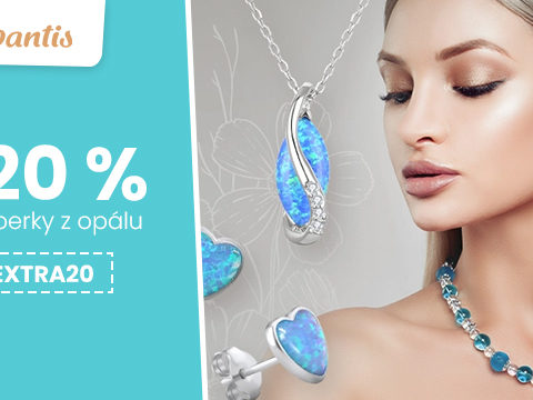 Vivantis.cz Sleva 20 % na šperky z opálu