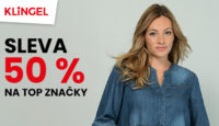 Klingel.cz Sleva 50 % na top značky