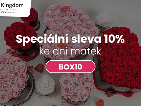 Roseskingdom.cz Speciální sleva 10 % ke dni matek