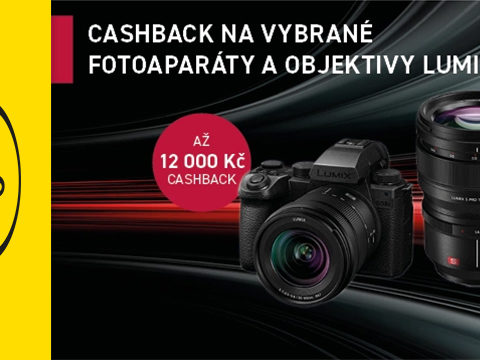 Fotoskoda.cz Cashback na vybrané fortoaparáty a objektivy Lumix