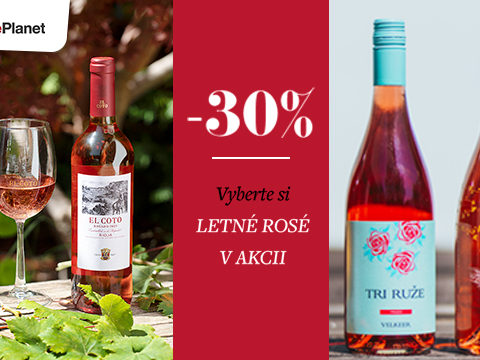 Wineplanet.sk Letné rosé - Zľava až 30 %