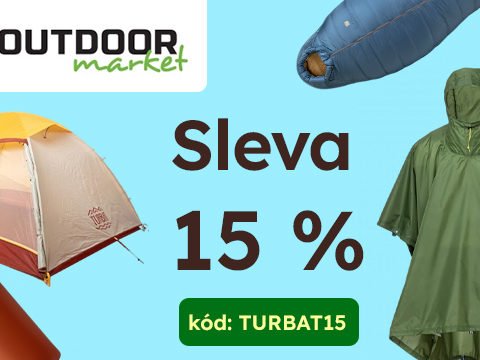 Outdoormarket.cz Sleva 15 % na Turbat