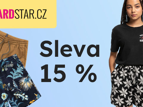BoardStar.cz Sleva 15 % na kraťasy