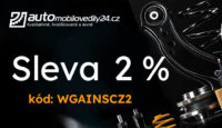 Automobilovedily24.cz Sleva 2 % na celý nákup