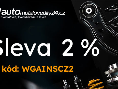 Automobilovedily24.cz Sleva 2 % na celý nákup