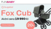 Funbaby.cz Sleva 20 % na Bugaboo Fox Cub